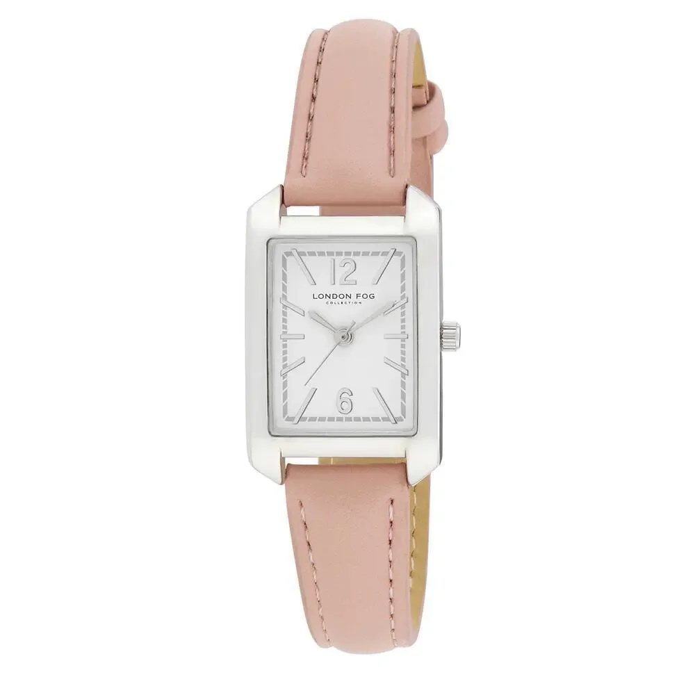 London Fog Chancery 22 mm Rectangle Strap Watch | NWT